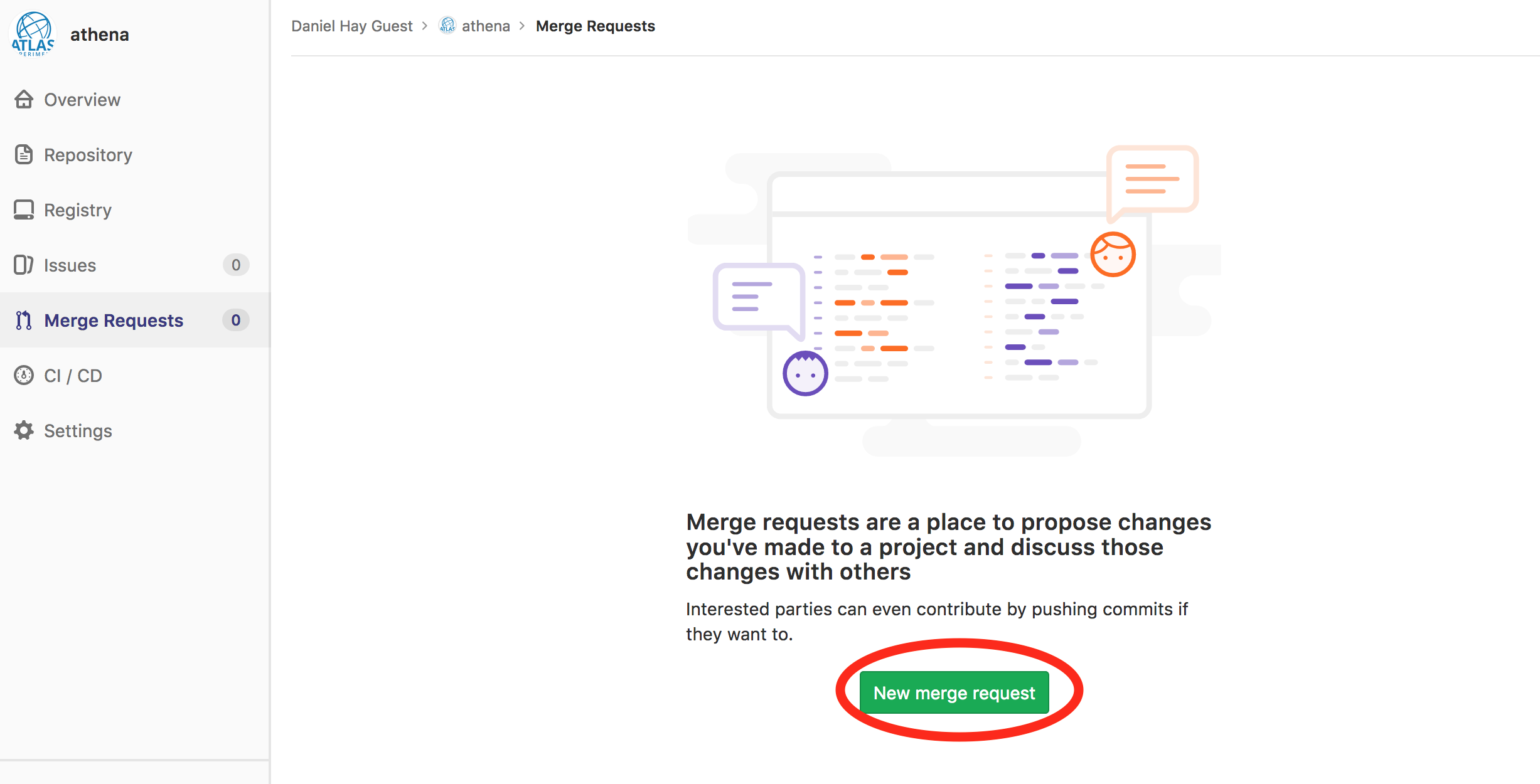 Faster merge requests to analysis branches