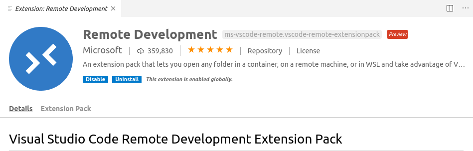 Microsoft Remote Development