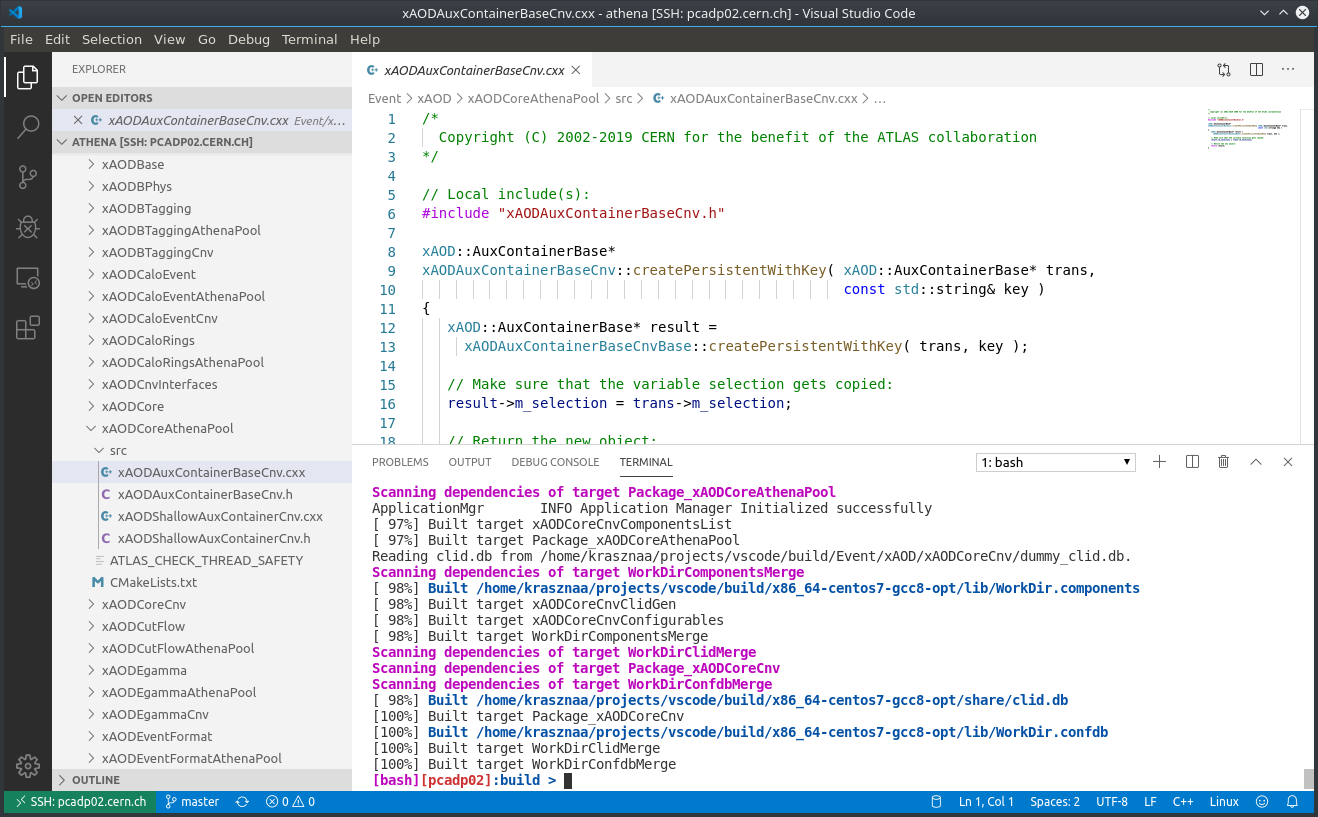 Remote SSH Code Build